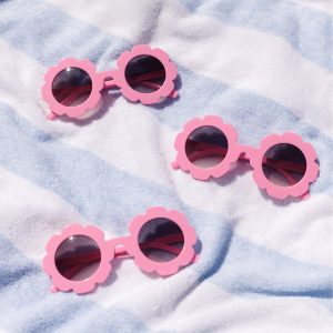Kids Matching Flower Sunglasses